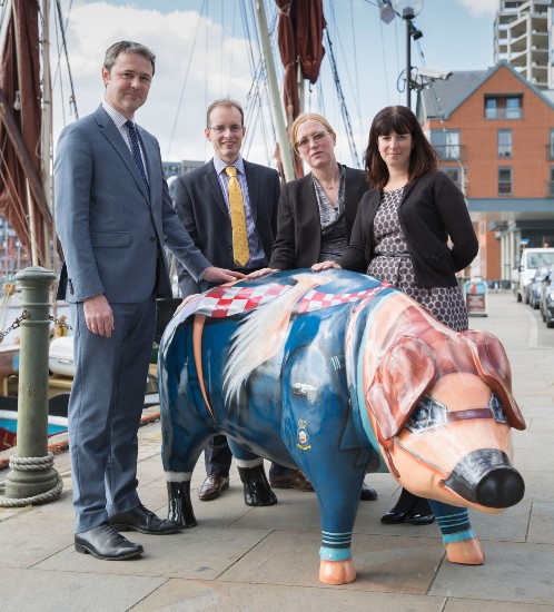 Ashtons Legal supports Pigs Gone Wild fundraiser for St Elizabeth Hospice