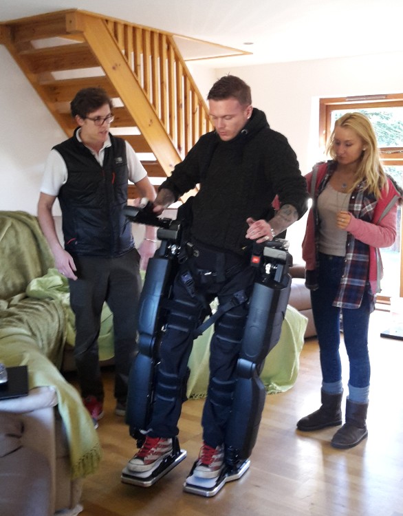 Rex Bionics…the robot that enhances the mobility of wheelchair users