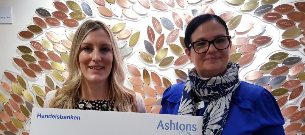 Ashtons is delighted to facilitate payments to two local hospices