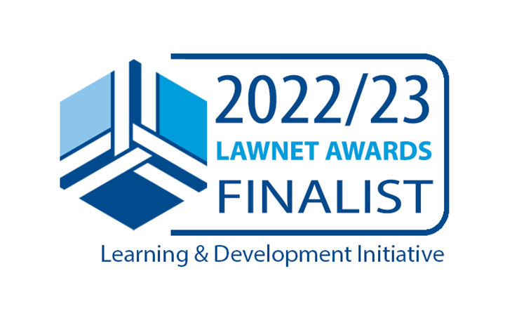 LawNet Award Finalist Learning & Development Initiative 2022