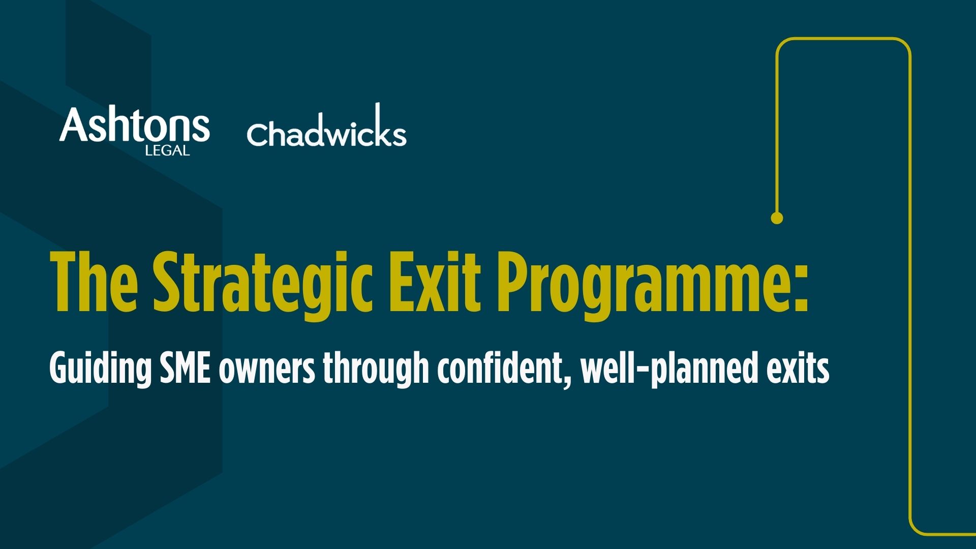 Ashtons and Chadwicks Masterclasses